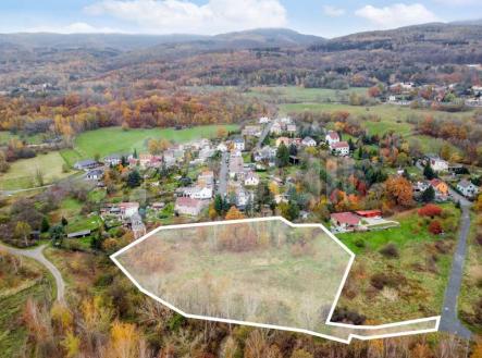 Prodej stavebního pozemku o výměře 6396 m2,  Košťany - Střelná, okr. Teplice | Prodej - pozemek pro bydlení, 6 396 m²