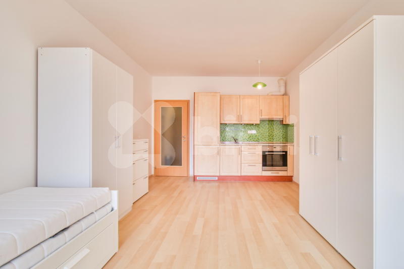 Pronájem světlého moderního bytu 1+kk / 30 m2 s lodžií