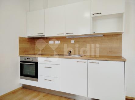 Pronájem novostavby bytu 1+kk 32m2 s balkonem 4m2 - Kamechy, Brno-Žebětín | Pronájem bytu, 1+kk, 32 m²