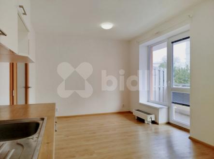 Pronájem novostavby bytu 1+kk 32m2 s balkonem 4m2 - Kamechy, Brno-Žebětín | Pronájem bytu, 1+kk, 32 m²