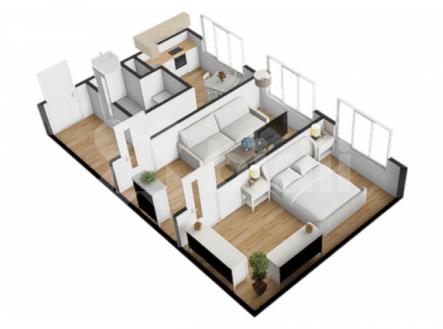 Prodej bytu 2+1 po rekonstrukci, Ostrava - Hrabůvka, ul. Tlapákova | Prodej bytu, 2+1, 55 m²