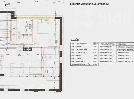 Pronájem bytu 3+KK 67m2 s terasou Dvůr Králové ul. Tylova | Pronájem bytu, 3+kk, 71 m²