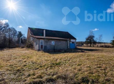 Na prodej dům na stavebním pozemku 3.097 m2 u Dobříše | Prodej - zemědělský objekt, 3 097 m²