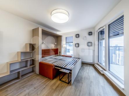 Pronájem bytu 1+kk s terasou (40m2) | Pronájem bytu, 1+kk, 40 m²