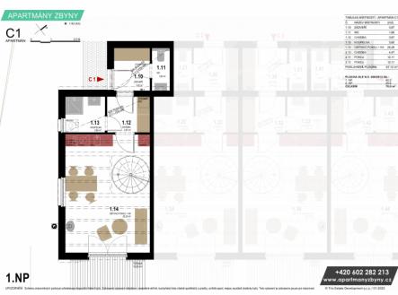 Prodej bytu, 3+kk, 67 m² obrázek