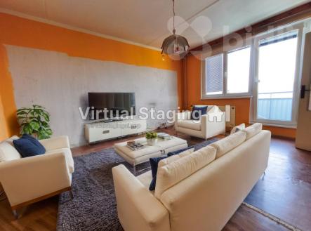 Prodej bytu 3+1, 72 m2, balkon, Kaplice, ul. 1. máje | Prodej bytu, 3+1, 67 m²