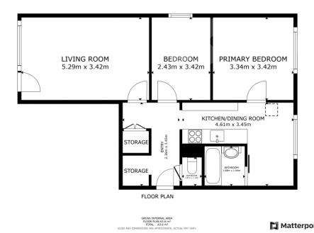 půdorys | Prodej bytu, 3+1, 67 m²