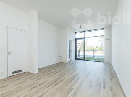 Bytová jednotka 1+kk, 40,9 m2 s předzahrádkou 18,2 m2 | Prodej bytu, 1+kk, 43 m²