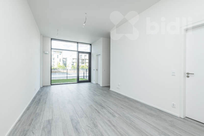 Bytová jednotka 1+kk, 40,6 m2 d předzahrádkou 15,4 m2
