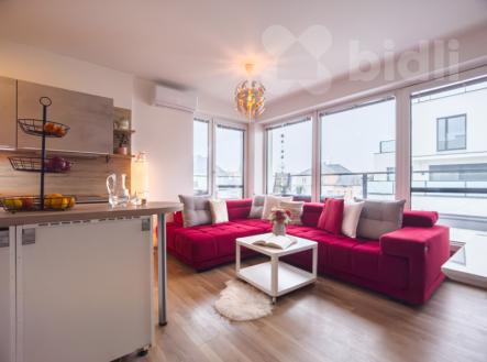 Krásný byt 3 +2 KK s velkou terasou 43 m2 v nové vile blízko parku Olomouc | Prodej bytu, 3+kk, 144 m²