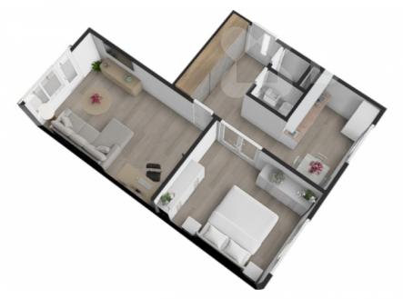 Prodej bytu, 2+1, 53 m² obrázek