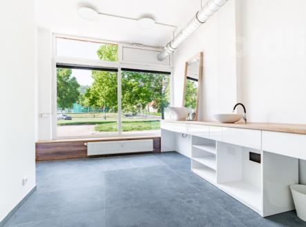 Pronájem kanceláře, 84m2, SNP, Most | Pronájem - obchodní prostor, 84 m²