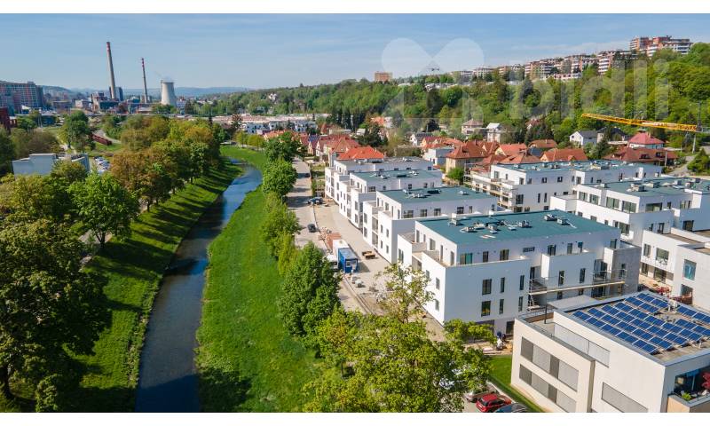 Pronájem novostavby bytu 2+kk v centru Zlína