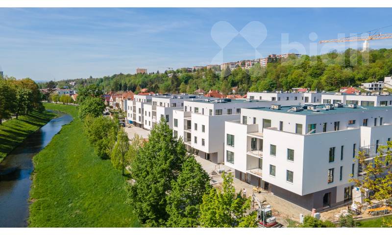 Pronájem novostavby bytu 2+kk v centru Zlína