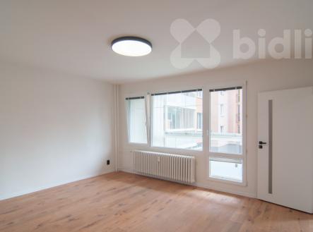 obývací pokoj s kuch. koutem | Pronájem bytu, 2+kk, 49 m²