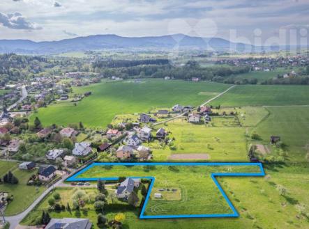 Prodej, stavební pozemek, 6 415 m2, Písek u Jablunkova | Prodej - pozemek pro bydlení, 6 140 m²