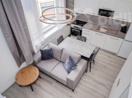Pronájem mezonetového bytu 1+kk, v centru Ostravy ul. Vojanova | Pronájem bytu, 1+kk, 27 m²