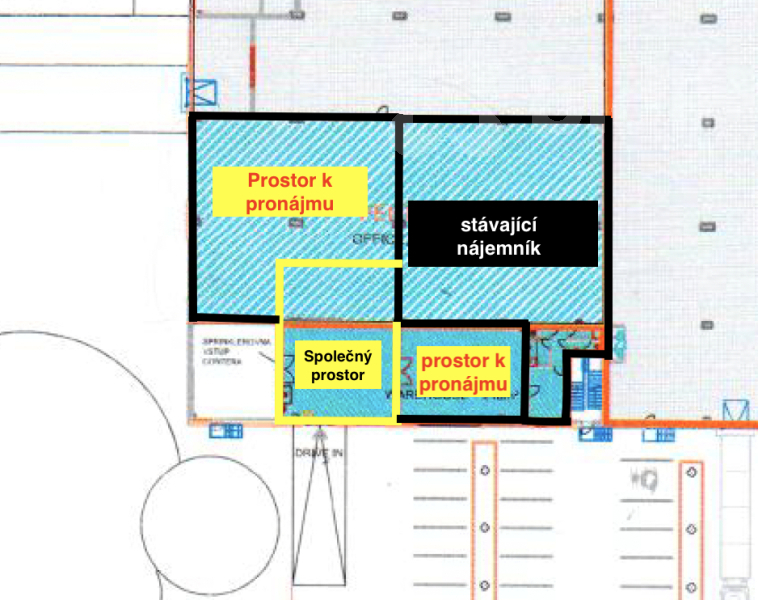 Pronájem skladových prostor, Green square Říčany
