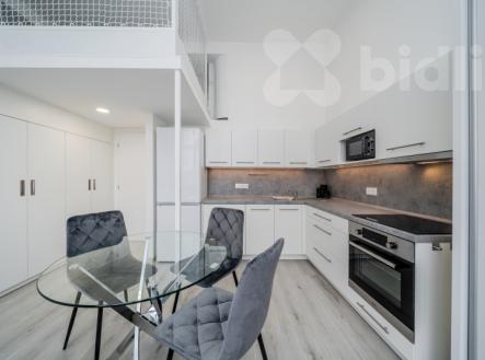Pronájem mezonetového bytu 1+kk, v centru Ostravy ul. Vojanova | Pronájem bytu, 1+kk, 37 m²