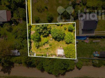Foto dron | Prodej - chata/rekreační objekt, 38 m²