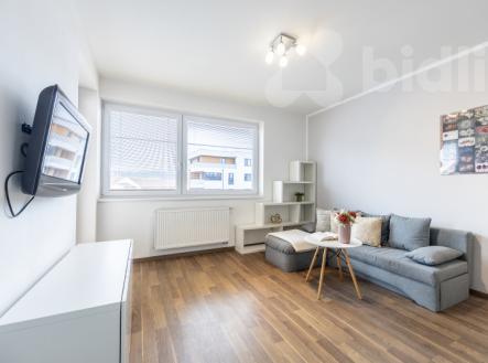 Pronájem bytu 1+kk (30 m&#178;) s lodžií v Přezleticích | Pronájem bytu, 1+kk, 30 m²