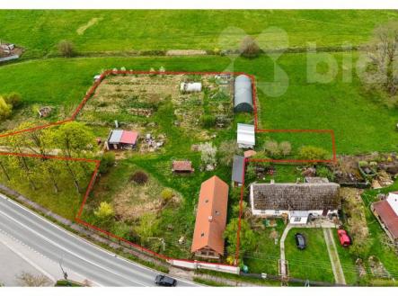 Poloroubenka 121 m2, pozemek 4485 m2 s možností výstavby | Prodej - komerční objekt, jiný, 121 m²