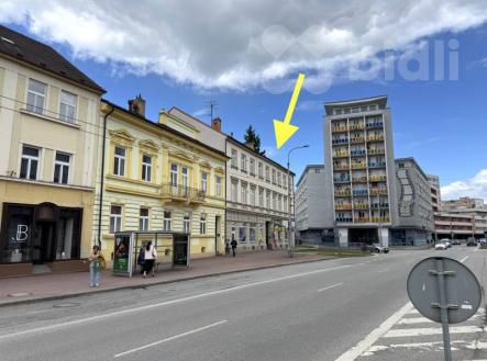 Pronájem bytu 2+1 v centru Českých Budějovic Mariánské náměstí. | Pronájem bytu, 2+1, 42 m²