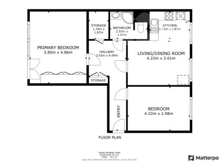 Slunný byt 2+1  s velkou lodžií a zahradou - Letňany, Praha 18_ pro komplet reko. | Prodej bytu, 2+1, 78 m²