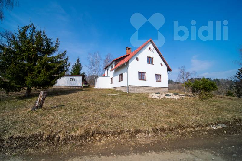 Prodej prostorné chalupy na samotě, Křížlice, Jestřábí v Krkonoších