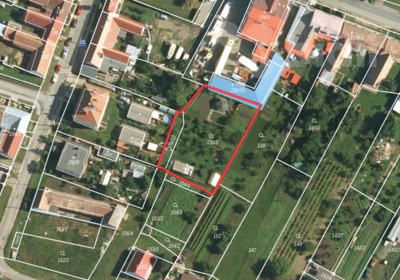 Stavební pozemek 1313m2 - Čejkovice, okres Znojmo