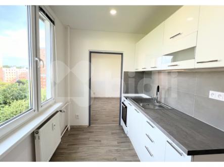 Pronájem bytu 2+1, 43 m2, sklep, balkon v mezipatře | Pronájem bytu, 2+1, 48 m²