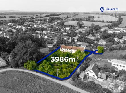 Prodej stavebního pozemku, 3986 m&#178;, Jistebník | Prodej - pozemek, ostatní, 3 986 m²