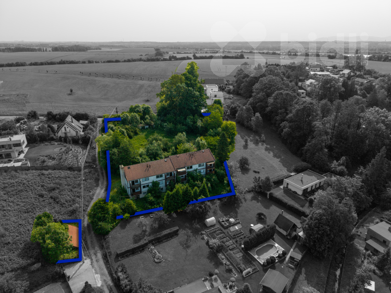 Prodej stavebního pozemku, 3986 m&#178;, Jistebník