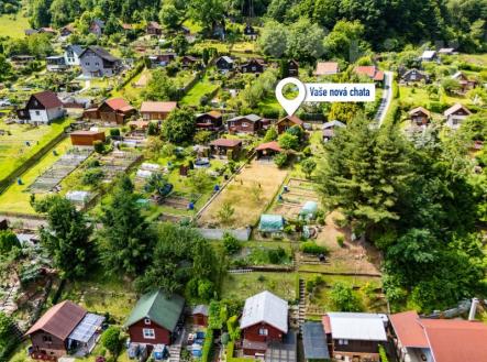 Prodej chata 17 m2, pozemek 428 m2, Vítov, Velké Březno | Prodej - chata/rekreační objekt, 25 m²
