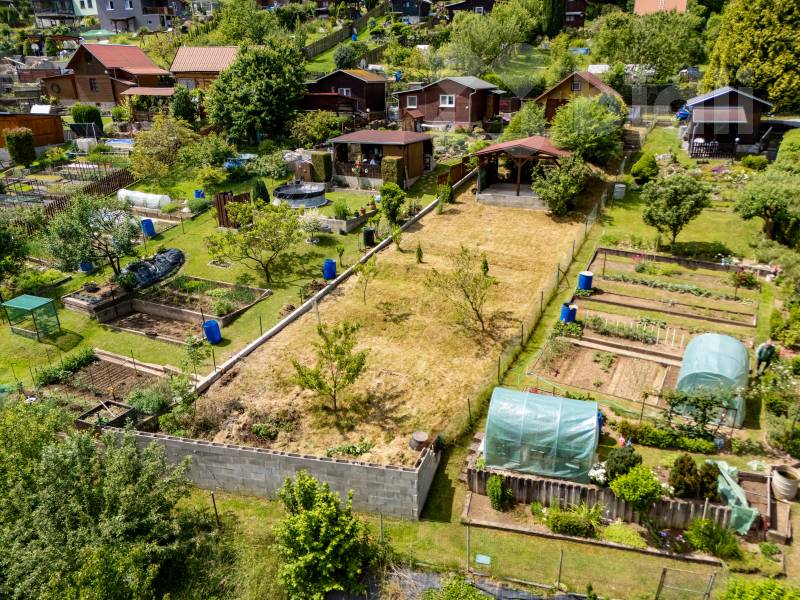 Prodej chata 17 m2, pozemek 428 m2, Vítov, Velké Březno