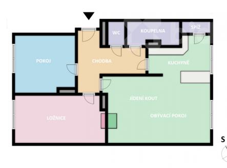 Byt 3+kk 58m2 - Čejkovice, okres Znojmo | Prodej bytu, 3+kk, 82 m²