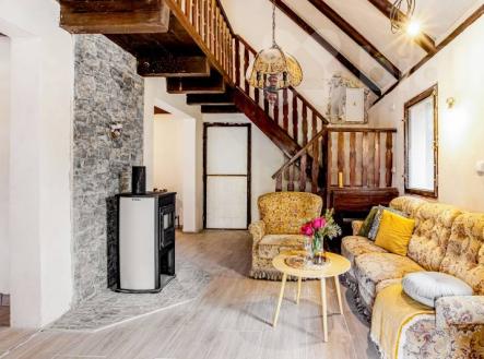 Prodej chaty přímo u rybníka | Prodej - chata/rekreační objekt, 66 m²