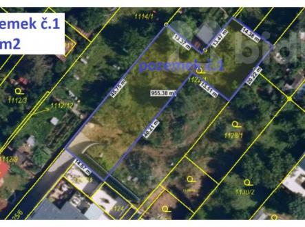 Stavební pozemek 955m2 s projektem - Troubsko u Brna | Prodej - pozemek pro bydlení, 955 m²