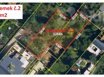 Stavební pozemek 955m2 s projektem - Troubsko u Brna | Prodej - pozemek pro bydlení, 955 m²
