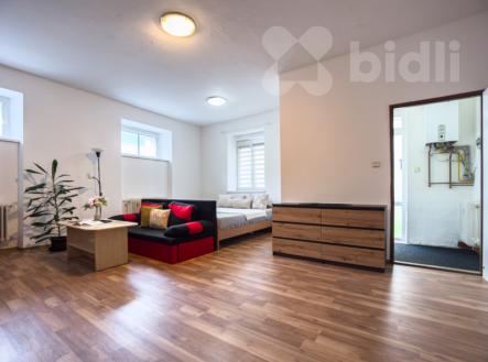 Prodej bytu 1+1 47 m2 s garáží u bytu 14 m2, Jeseník | Prodej bytu, 1+1, 61 m²