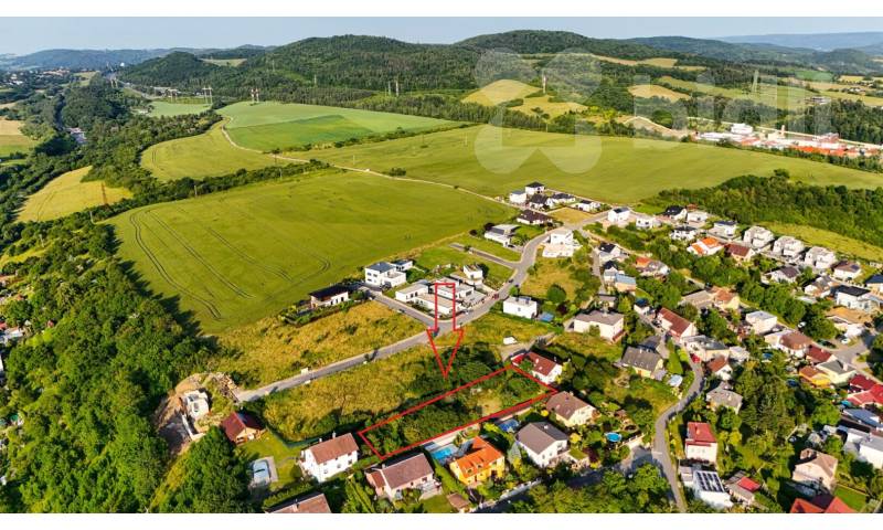 Prodej stavebního pozemku 1257 m2, Beroun - Na Cibulce