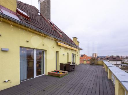 Prodej exkluzivního mezonetového bytu 4+kk, 132 m&#178; s terasou 70 m&#178; - Česká Lípa | Prodej bytu, 4+kk, 132 m²