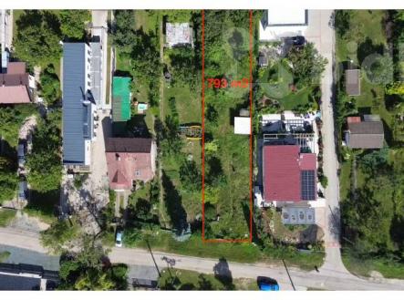Prodej stavebního pozemku 793 m2, Brno Přízřenice. ul. Moravanské lány | Prodej - pozemek pro bydlení, 793 m²