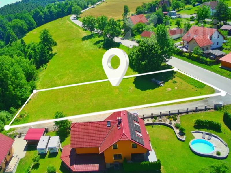 Prodej stavebního pozemku, 1494 m2, Holubov, okr. Český Krumlov