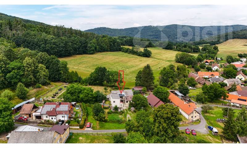 Prodej dvougenerační dům, pozemek 1263 m2,  Řakom