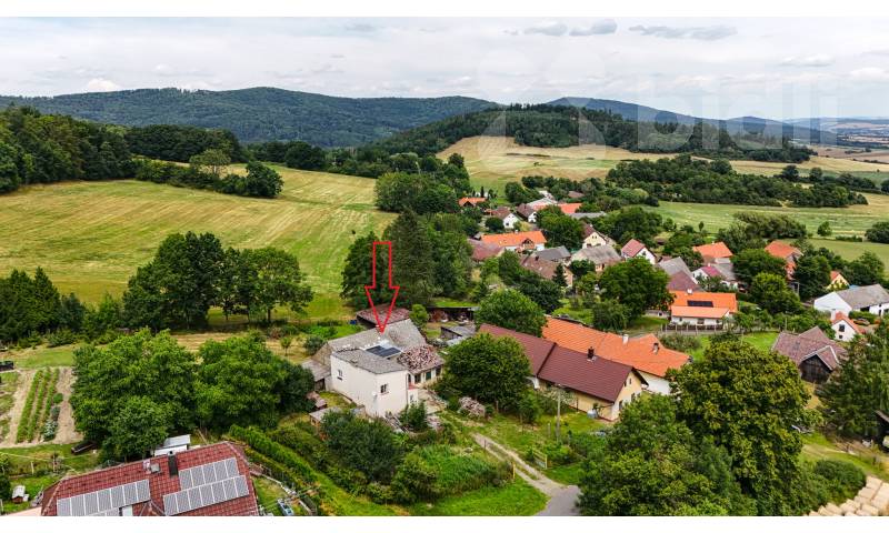 Prodej dvougenerační dům, pozemek 1263 m2,  Řakom
