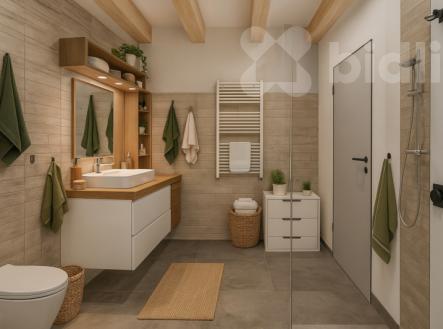 Novostavba - Byt C, 4+kk se zahradou, Chotěvice | Prodej - dům/vila, 104 m²