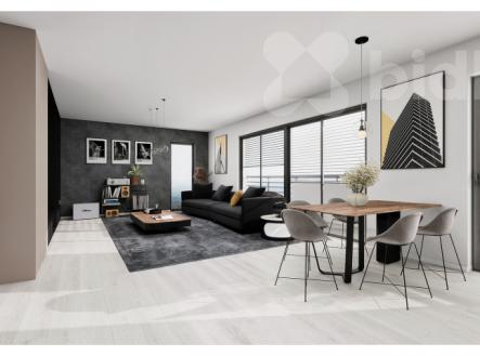 Prodej bytu 1N3, 3+kk 121 m2, dva balkony, sklep, Zlín, Mladcová | Prodej bytu, 3+kk, 121 m²