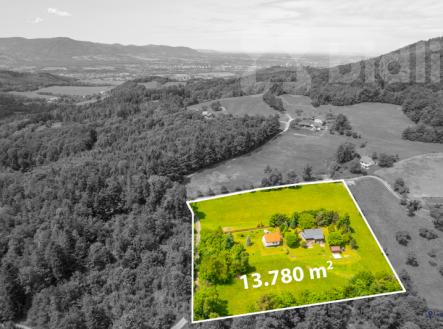 Prodej, dvě chalupy, 13 780 m2, Nýdek | Prodej - dům/vila, 250 m²