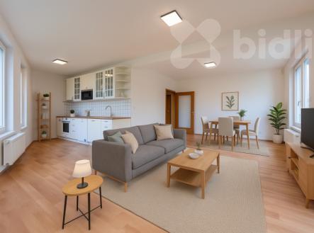 Vizualizace | Prodej bytu, 2+kk, 66 m²